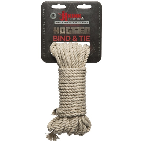 Веревка бондажная 0.91м Kink - Bind & Tie - Hemp Bondage Rope фото