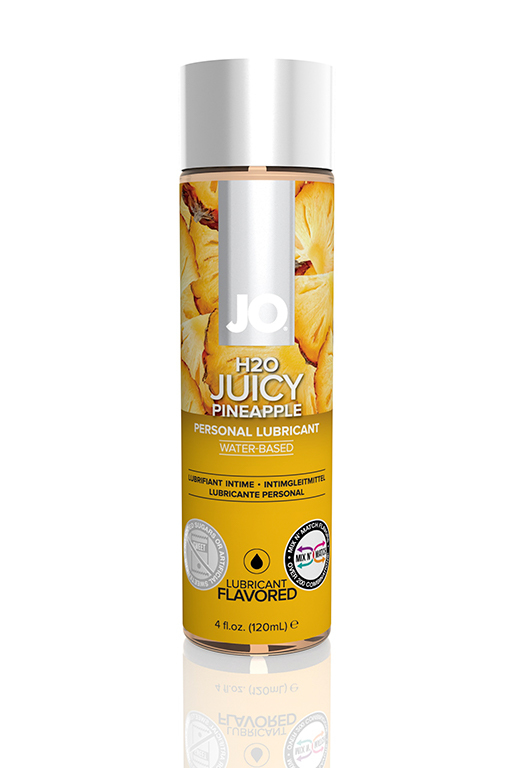 Вкусовой лубрикант Ананас / JO Flavored Juicy Pineapple 4oz - 120 мл. фото
