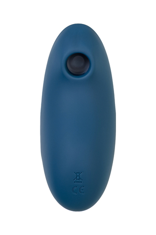 Вакуум-волновой бесконтактный стимулятор клитора Satisfyer Vulva Lover 2, силикон, синий, 11,9 см