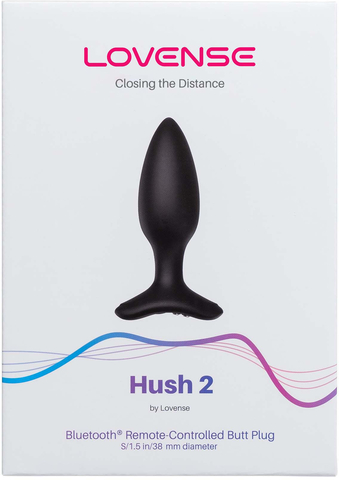 Анальная пробка LOVENSE Hush 2 (S) 3,8 см