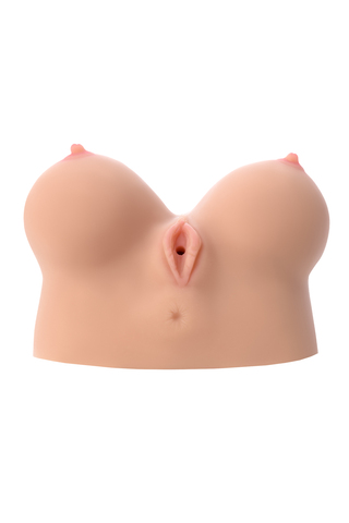Мастурбатор реалистичный KOKOS Juliana Breast, TPR, телесный, 20 см