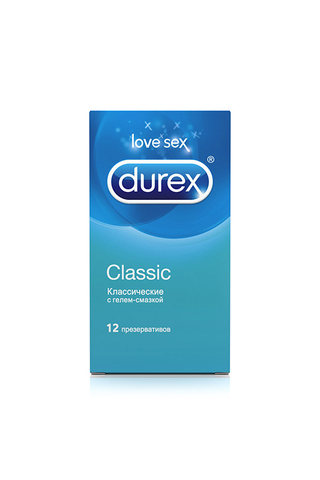 Презервативы Durex N12 Classic классические гладкие