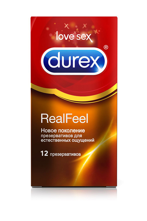 Презервативы Durex N12 Real Feel Для естественных ощущений фото