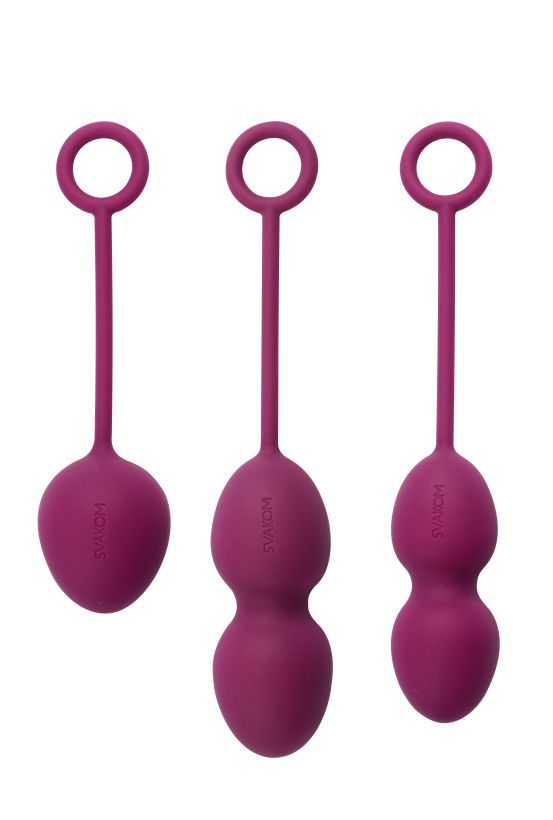 Nova Ball Фиолетовый Вагинальные шарики со смещенным центром тяжести фото