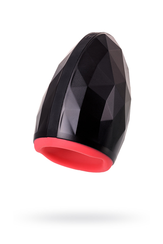 Перезаряжаемый мастурбатор Erotist Magma с подогревом, силикон, черный, 12 см
