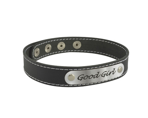 Чокер с белой строчкой Good Girl