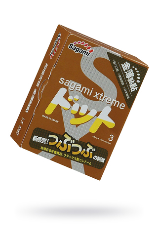 Презервативы латексные Sagami Xtreme Feel Up №3, 19 см
