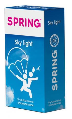 Презервативы SPRING™ Sky Light, 12 шт./уп. (ультра-тонкие)