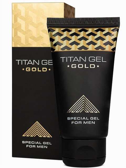 Специальный интимный гель для мужчин Titan Gel Gold TANTRA - 50 мл. фото