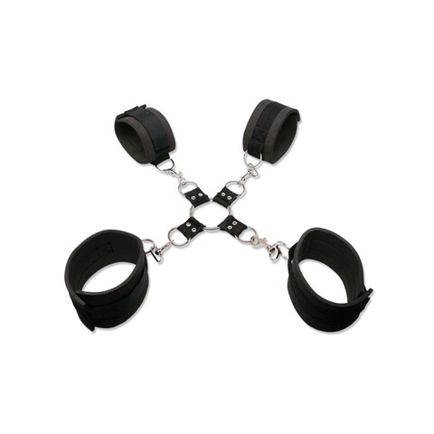 Фиксация: наручники+наножники, соед. цепочками Extreme Hog-Tie Kit