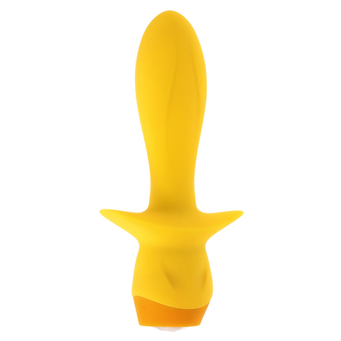 Анальная вибропробка Mellow Yellow