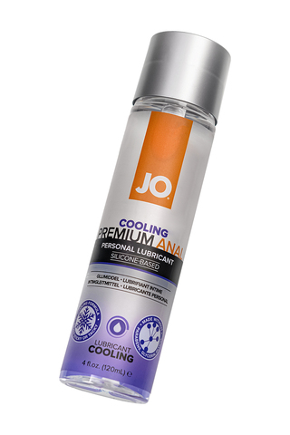 Анальный лубрикант на силиконовой основе JO Premium COOLING, охлаждающий, 120 мл