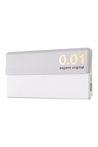 Презервативы Sagami, original 0.01, полиуретан, 17 см, 5,5 см, 20 шт.