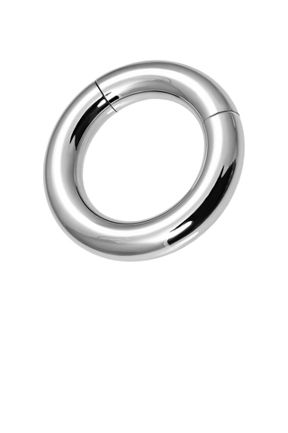 Кольцо на пенис Metal by TOYFA, серебряное, Ø 3,5 см