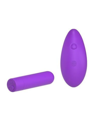 Мощная вибропуля с пультом ДУ Fantasy For Her Her Rechargeable Remote Control Bullet