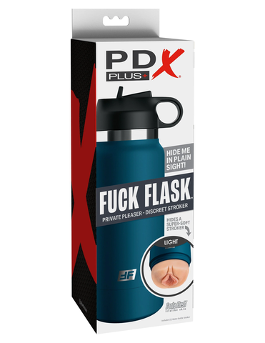 Мастурбатор FUCK FLASK, синий