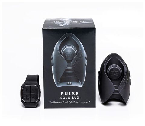 PULSE SOLO LUX Инновационный мужской вибратор (осциллятор) с пультом ДУ для оргазма без рук