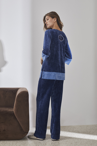 Уютные пижамные брюки из поливискозной ткани высокого качества