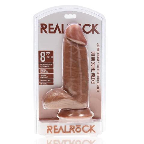Фалоимитатор из ПВХ Extra Thick Straight with Balls 8 / 20,3 cm
- Tan