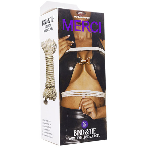 Верёвка для связывания и фиксации MERCI BIND & TIE, 9,14 м