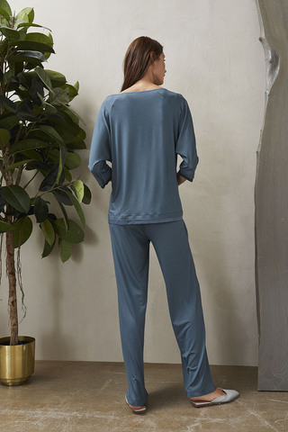 Уютные пижамные брюки из поливискозной ткани высокого качества