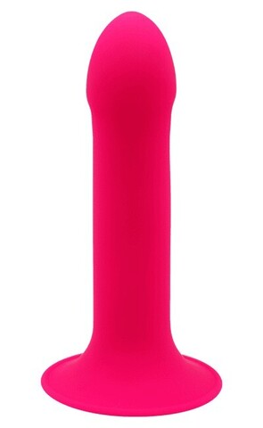 Дилдо на присоске с двойной плотностью HITSENS S02 PINK ADRIEN LASTIC DILDO DUAL DENSITY