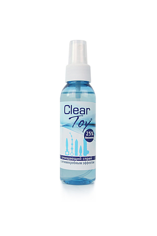 Очищающий спрей  CLEAR TOY с антимикробным эффектом  100 мл