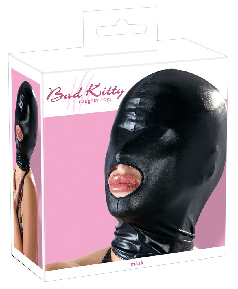 Маска на голову с отверстием для рта Mask by Bad Kitty фото