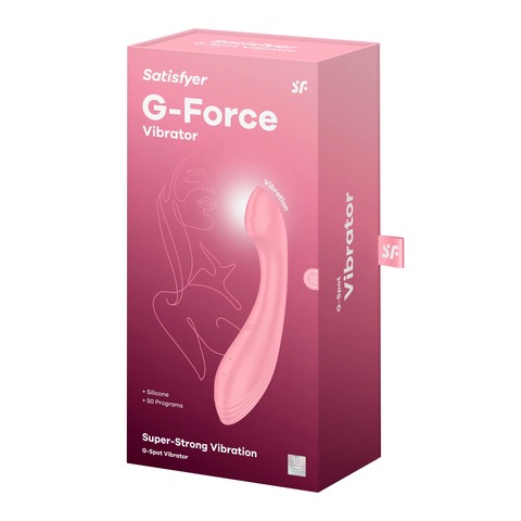 Вибромассажер G-Force (розовый)