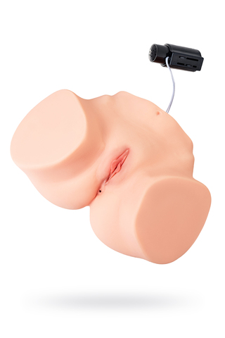 Мастурбатор реалистичный с вибрацией  KOKOS HANNA ONAHOLE 001, TPR, телесный, 36,5 см