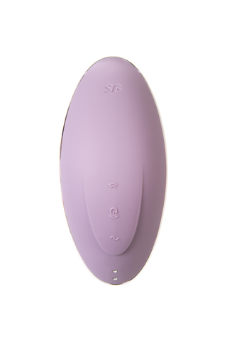 Вакуум-волновой бесконтактный стимулятор клитора Satisfyer Vulva Lover 1, силикон, фиолетовый, 11,9