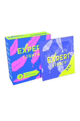 Презервативы EXPERT Lights XXL, ультратонкие, 3 шт