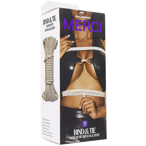Верёвка для связывания и фиксации MERCI BIND & TIE, 15,24 м