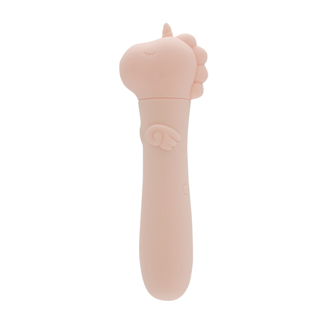 Вибропуля Unihorn USB - Heart Throb, светло-розовый