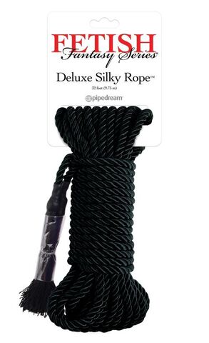 Deluxe Silky Rope веревка для фиксации черная