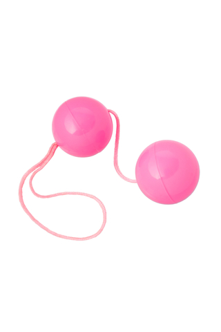 Вагинальные шарики TOYFA, ABS пластик, розовые, 20,5 см