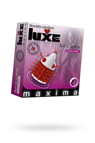 Презервативы Luxe Maxima Конец света №1