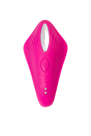 Вибратор для пар A-Toys by TOYFA Cobrum, силикон, розовый, 9,6 см