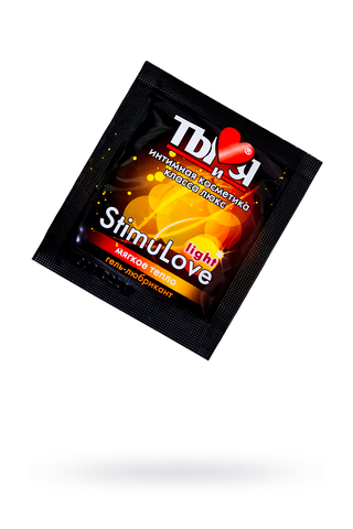 Гель-лубрикант Ты и Я StimuLove light возбуждающий, 4 г, 20 шт в упаковке