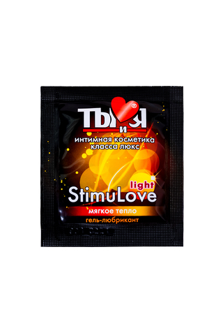 Гель-лубрикант Ты и Я StimuLove light возбуждающий, 4 г, 20 шт в упаковке