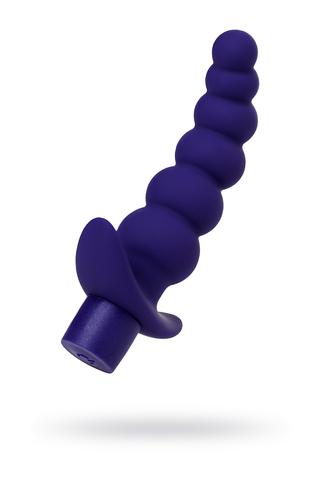 Анальный вибратор ToDo by Toyfa Dandy, силикон, фиолетовый, 13,5 см, Ø 3,2 см