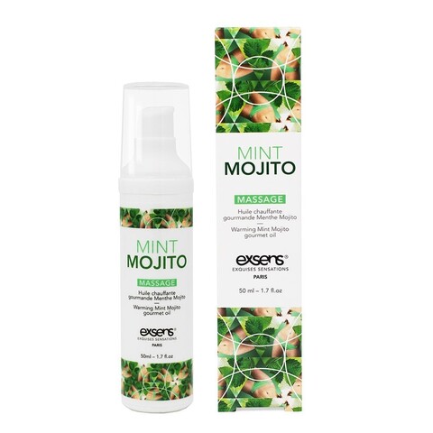 Разогревающее массажное масло Gourmet MINT MOJITO (Мохито)