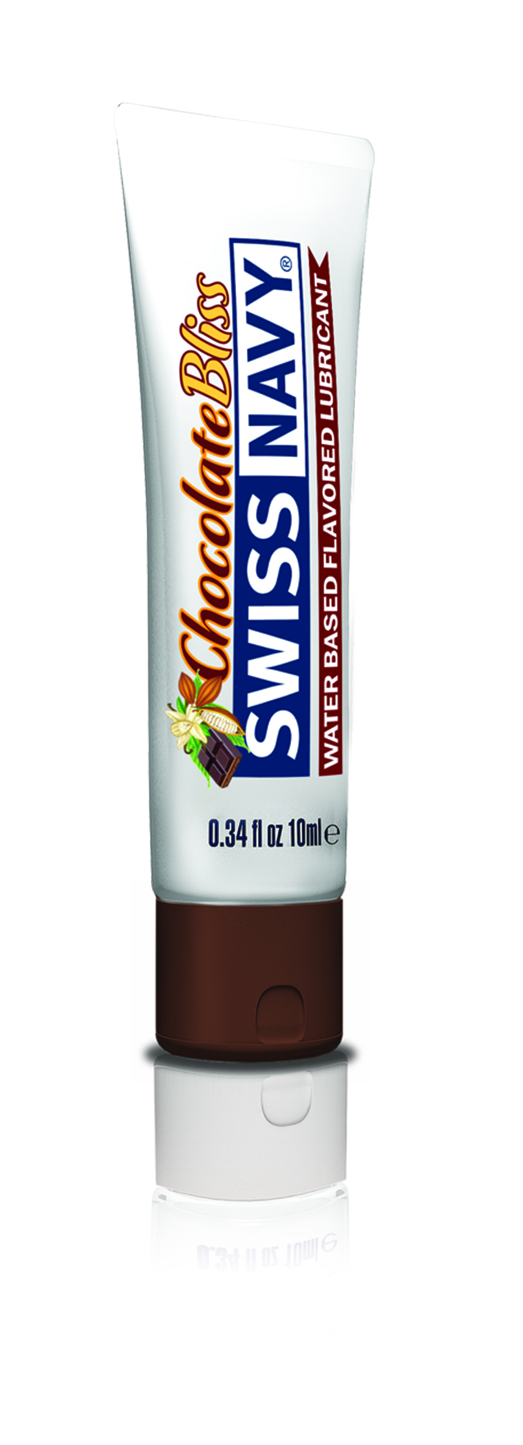 Лубрикант с ароматом шоколада Chocolate Bliss Flavored Lubricant 10ml фото