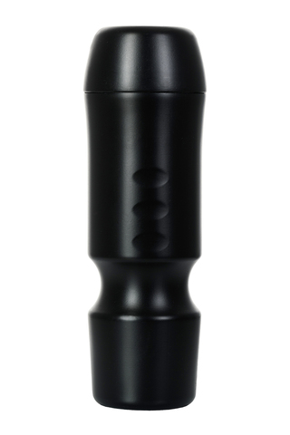 Мастурбатор A-Toys by TOYFA Denna, рот, TPE, черный, 24 см, 7,6 см