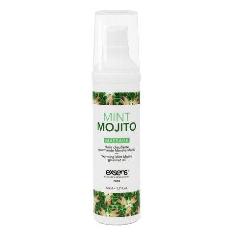 Разогревающее массажное масло Gourmet MINT MOJITO (Мохито)