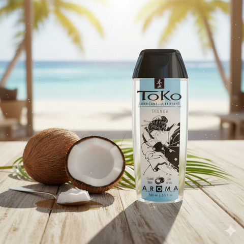 Интимный гель серии Toko Aroma, Кокосовая вода, 165 мл