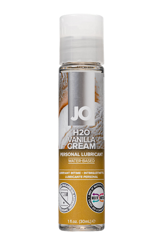 Съедобный лубрикант со вкусом ванили JO H2O Vanilla Cream, 30 мл
