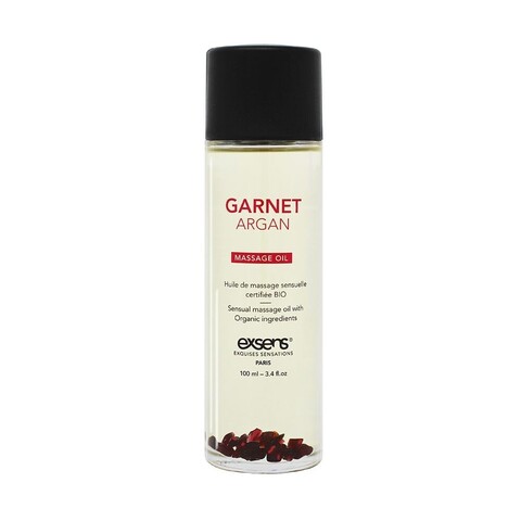 Органическое массажное масло с камнями GARNET ARGAN (Аргана)
