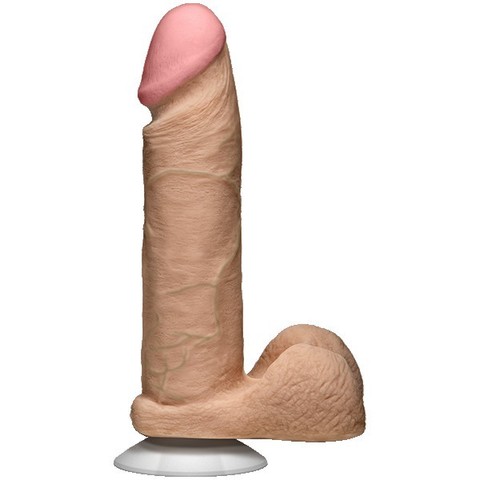 Фаллоимитатор реалистик с мошонкой на присоске Ultra Skin 8 Realistic Cock