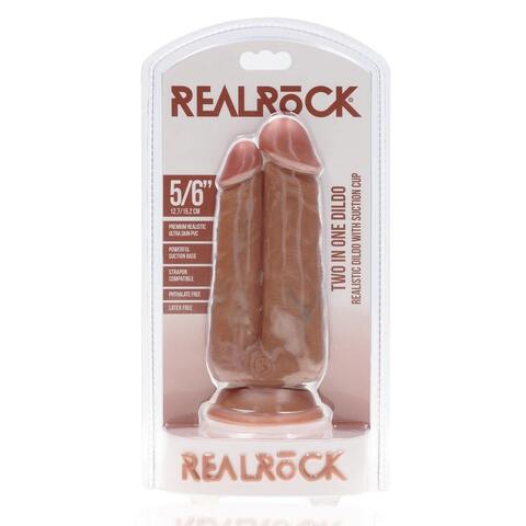 Двойной фалоимитатор из ПВХ Two in One Dildo 5/6 - 12,7/15,2 cm